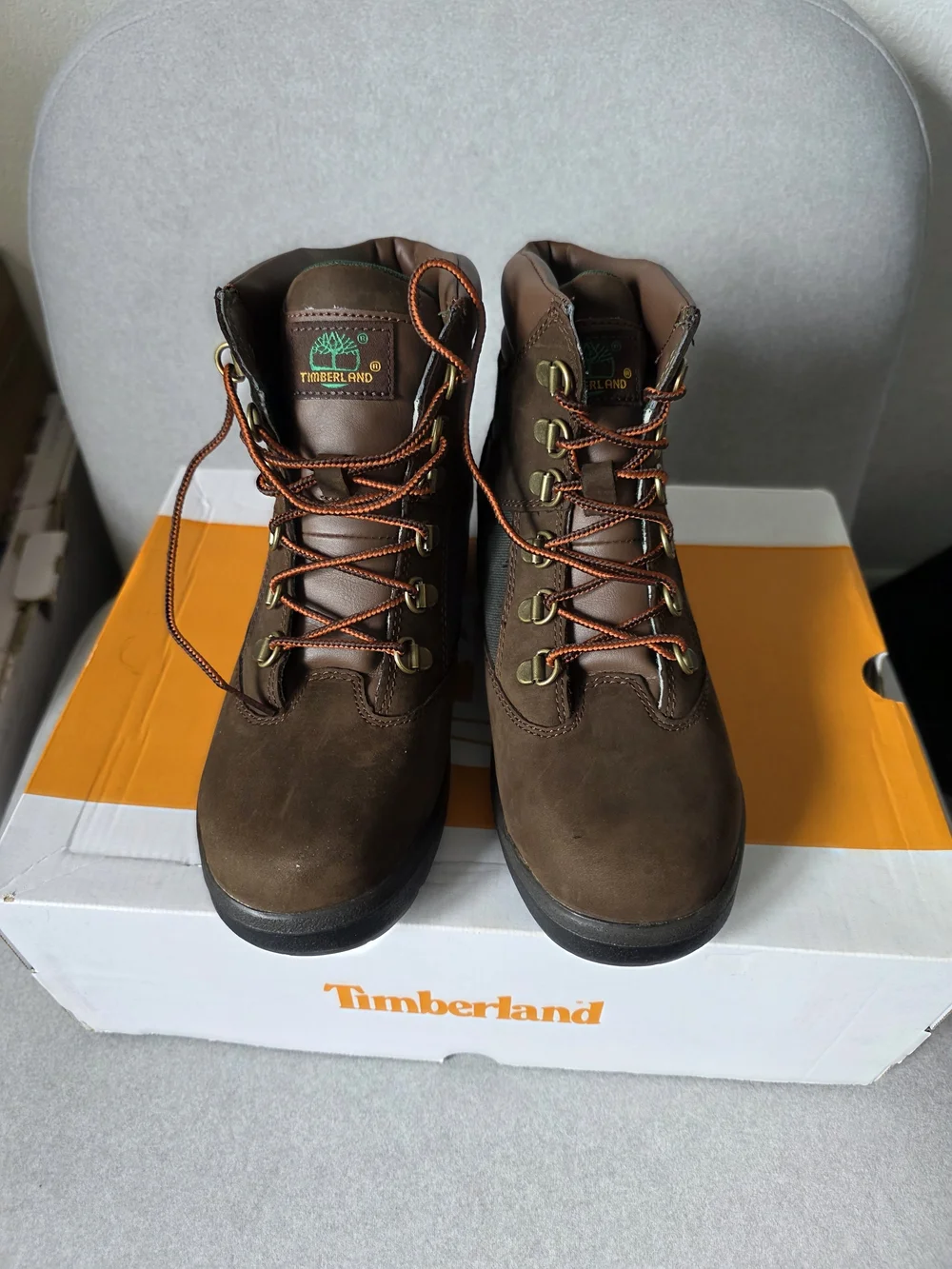 Timberland Brown Leather Hiking Boots